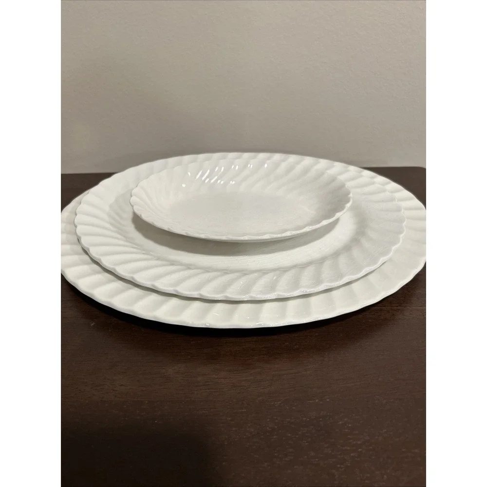 johnson brothers china Set 3 Ironstone‎ Serving Plates England